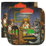 Dogs Playing Poker by C.M.Coolidge Facecloth / Wash Cloth