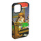 Dogs Playing Poker by C.M.Coolidge iPhone 15 Plus Tough Case - Angle