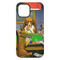 Dogs Playing Poker by C.M.Coolidge iPhone 15 Plus Tough Case - Back