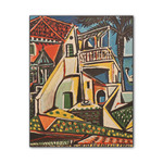 Mediterranean Landscape by Pablo Picasso Wood Print - 11x14