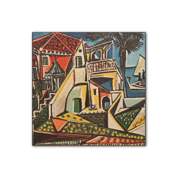 Custom Mediterranean Landscape by Pablo Picasso Wood Print - 12x12