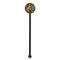 Mediterranean Landscape by Pablo Picasso Black Plastic 5.5" Stir Stick - Round - Single Stick