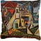 Mediterranean Landscape by Pablo Picasso Burlap Pillow 18"