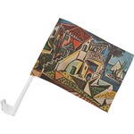 Mediterranean Landscape by Pablo Picasso Car Flag - Small