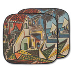 Mediterranean Landscape by Pablo Picasso Car Sun Shade - Two Piece