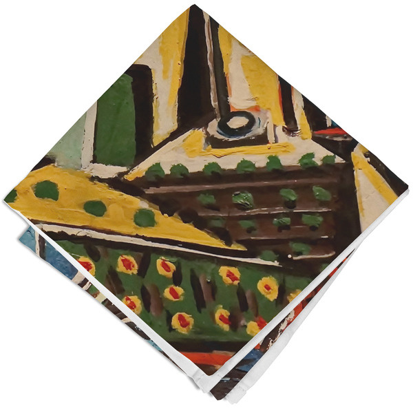 Custom Mediterranean Landscape by Pablo Picasso Cloth Napkin