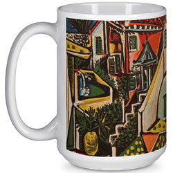 Mediterranean Landscape by Pablo Picasso 15 Oz Coffee Mug - White