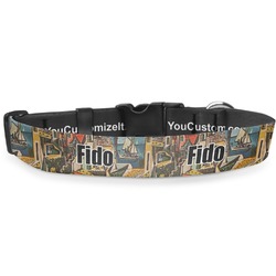 Mediterranean Landscape by Pablo Picasso Deluxe Dog Collar - Extra Large (16" to 27")