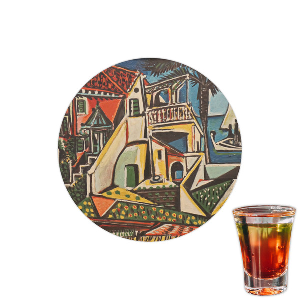 Custom Mediterranean Landscape by Pablo Picasso Printed Drink Topper - 1.5"