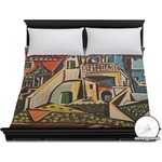 Mediterranean Landscape by Pablo Picasso Duvet Cover - King