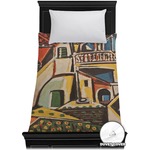 Mediterranean Landscape by Pablo Picasso Duvet Cover - Twin