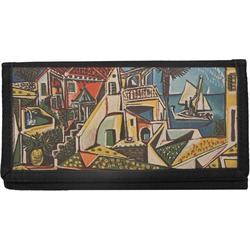 Mediterranean Landscape by Pablo Picasso Canvas Checkbook Cover