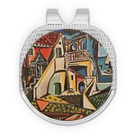 Mediterranean Landscape by Pablo Picasso Golf Ball Marker - Hat Clip - Silver