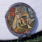 Mediterranean Landscape by Pablo Picasso Golf Ball Marker - Hat Clip