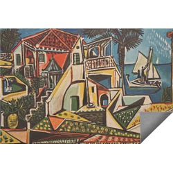 Mediterranean Landscape by Pablo Picasso Indoor / Outdoor Rug - 4'x6'
