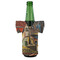 Mediterranean Landscape by Pablo Picasso Jersey Bottle Cooler - Set of 4 - FRONT (on bottle)