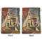 Mediterranean Landscape by Pablo Picasso Large Laundry Bag - Front & Back View