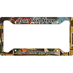 Mediterranean Landscape by Pablo Picasso License Plate Frame - Style A