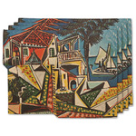 Mediterranean Landscape by Pablo Picasso Linen Placemat