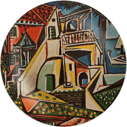 Mediterranean Landscape by Pablo Picasso Melamine Salad Plate - 8"