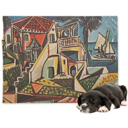 Mediterranean Landscape by Pablo Picasso Dog Blanket - Regular