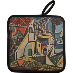 Mediterranean Landscape by Pablo Picasso Pot Holder