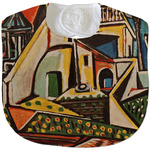 Mediterranean Landscape by Pablo Picasso Velour Baby Bib