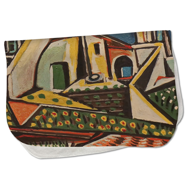 Custom Mediterranean Landscape by Pablo Picasso Burp Cloth - Fleece