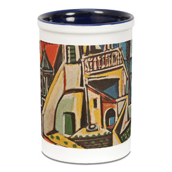 Mediterranean Landscape by Pablo Picasso Ceramic Pencil Holders - Blue