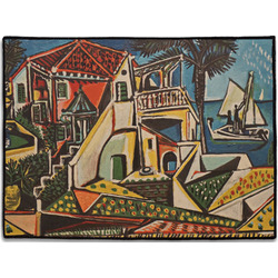 Mediterranean Landscape by Pablo Picasso Door Mat