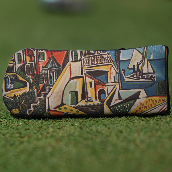 Custom Mediterranean Landscape by Pablo Picasso Blade Putter Cover