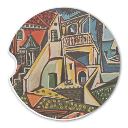 Mediterranean Landscape by Pablo Picasso Sandstone Car Coaster - Single