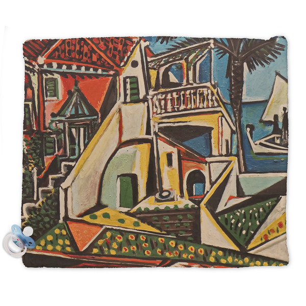 Custom Mediterranean Landscape by Pablo Picasso Security Blanket - Single Sided