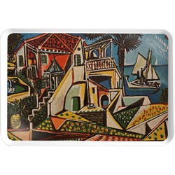 Mediterranean Landscape by Pablo Picasso Serving Tray