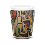 Mediterranean Landscape by Pablo Picasso Ceramic Shot Glass - 1.5 oz - White - Single