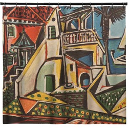 Mediterranean Landscape by Pablo Picasso Shower Curtain - 71" x 74"