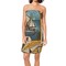 Mediterranean Landscape by Pablo Picasso Spa / Bath Wrap on Woman - Front View