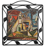 Mediterranean Landscape by Pablo Picasso Square Trivet