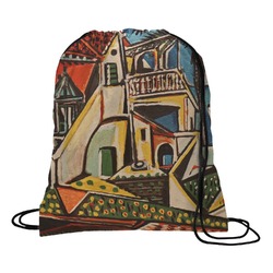 Mediterranean Landscape by Pablo Picasso Drawstring Backpack - Large