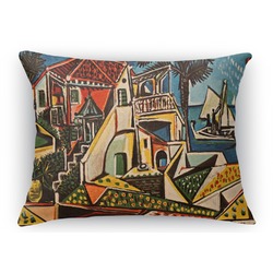 Mediterranean Landscape by Pablo Picasso Rectangular Throw Pillow Case