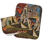 Mediterranean Landscape by Pablo Picasso Burp Cloths - Fleece - Set of 2