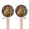 Mediterranean Landscape by Pablo Picasso Wooden 6" Stir Stick - Round - Double Sided - Front & Back