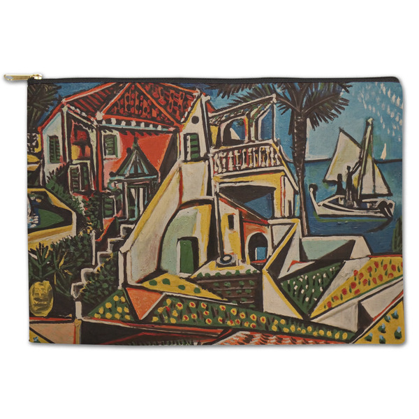 Custom Mediterranean Landscape by Pablo Picasso Zipper Pouch