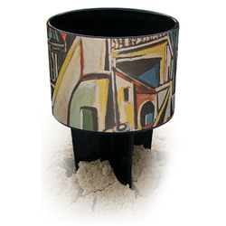 Mediterranean Landscape by Pablo Picasso Black Beach Spiker Drink Holder