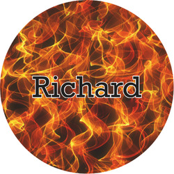 Fire Multipurpose Round Labels - 1" (Personalized)