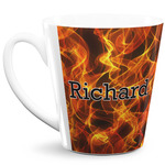 Fire 12 Oz Latte Mug (Personalized)