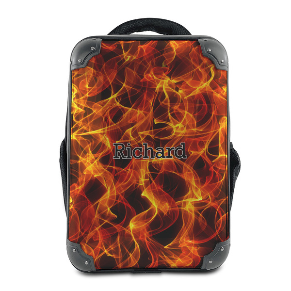 Custom Fire 15" Hard Shell Backpack (Personalized)