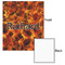 Fire 20x24 - Matte Poster - Front & Back