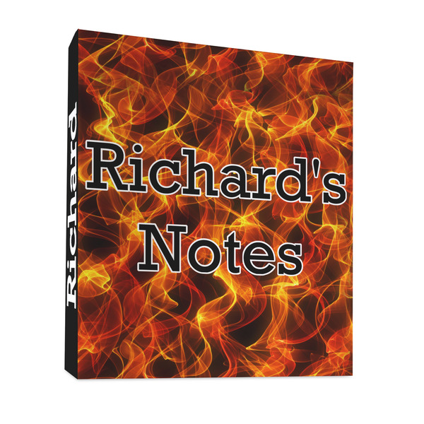 Custom Fire 3 Ring Binder - Full Wrap - 1" (Personalized)