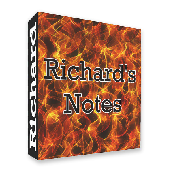 Custom Fire 3 Ring Binder - Full Wrap - 2" (Personalized)